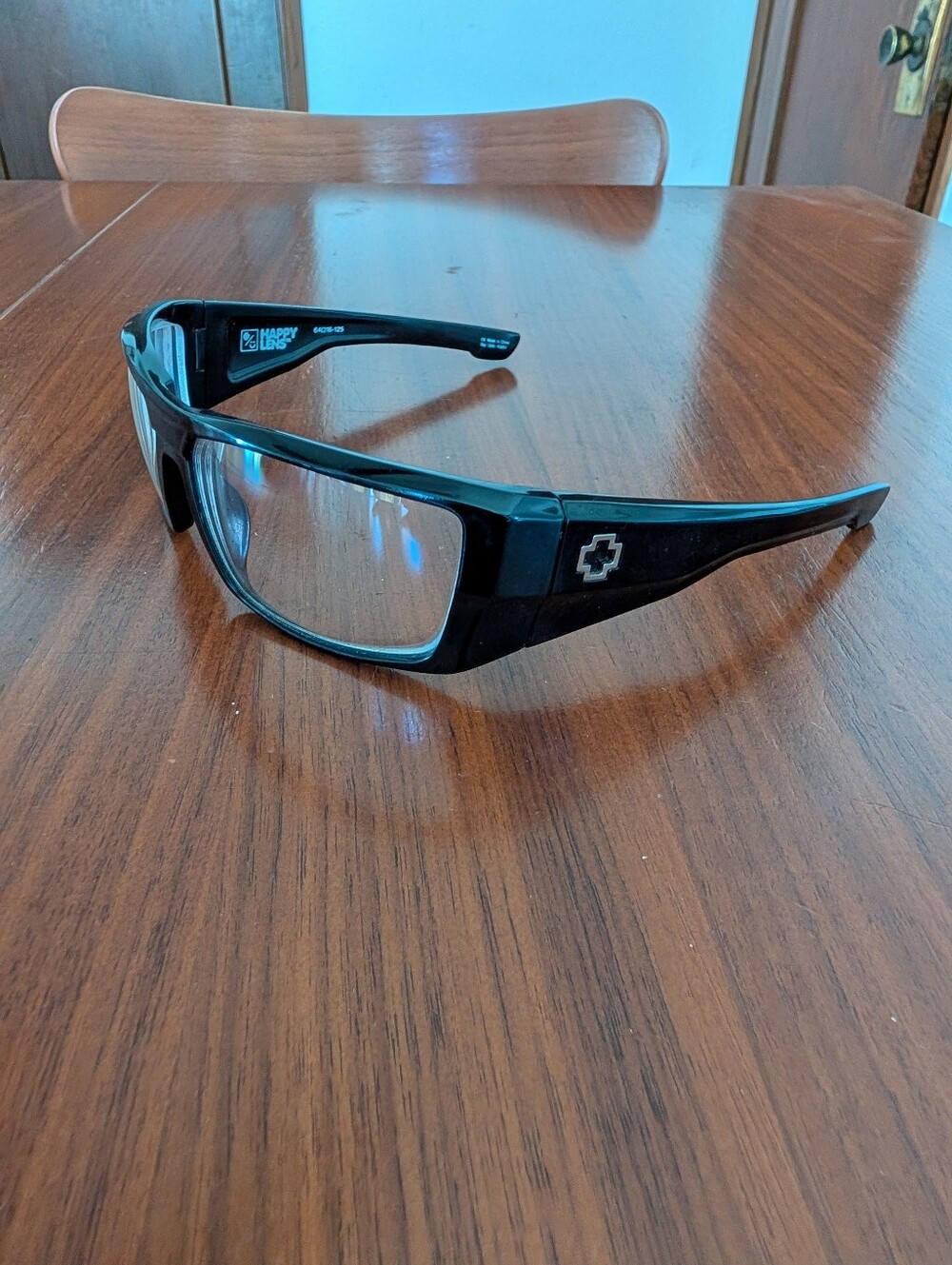 Spy Optics Dirk Happy Lens Rectangle Black Sunglasses 64-16-125 Frames Only